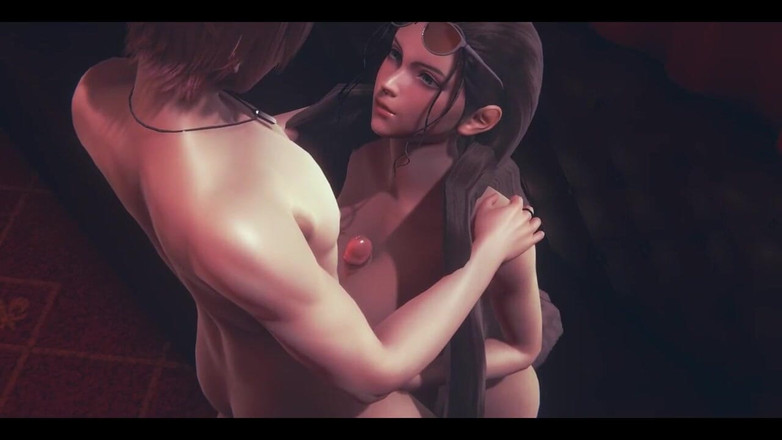 HentaiTubes: One Piece Hentai - Nico Robin Footjob, Blowjob, Titjob and Fucked -...