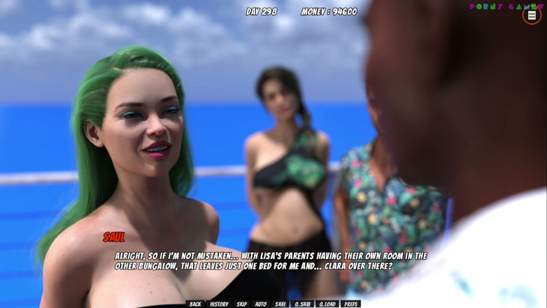 Porny Games: Lisa Total Investigation! by Dragofinder Studio - Wedding Night Sex with...