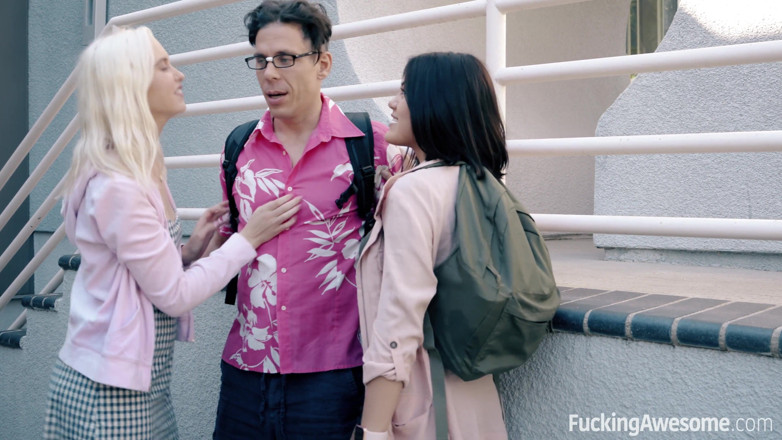 Fucking Awesome: Loner mick blue fucks Adera fox