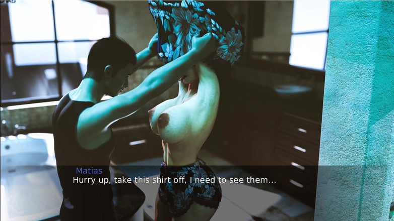 Johannes Gaming: 命运和生活沃林角 11 马蒂亚斯和梅夫在浴室里性交阿尔弗雷德和乔伊斯在游泳池里性交