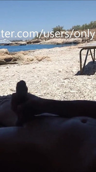 Masturbation on The Beach