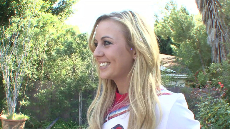 Thot Factory: Cute cheerleader gets banged by her stepbro's friends