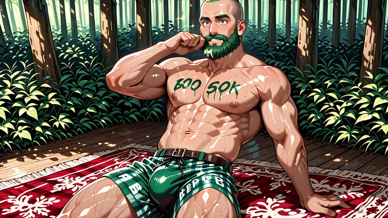 Erotic Man: Ai gay muscle men com grandes protuberâncias