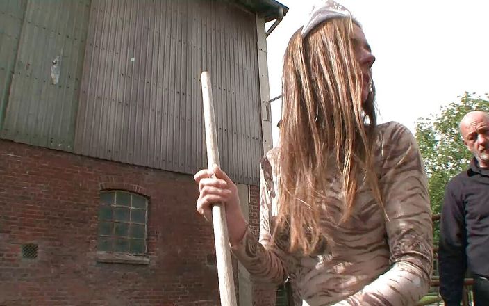 Absolute BDSM films - The original: Dominating humiliating pussy bondage in the farm