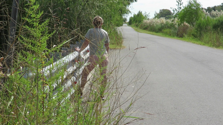 Milfcamsex: Patricia на мосту через дорогу