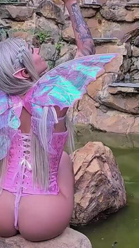 Sexy Big Ass Fairy Fulfills a Young Man's Wish for Hardcore Sex and Gets All His Cum Out of Him