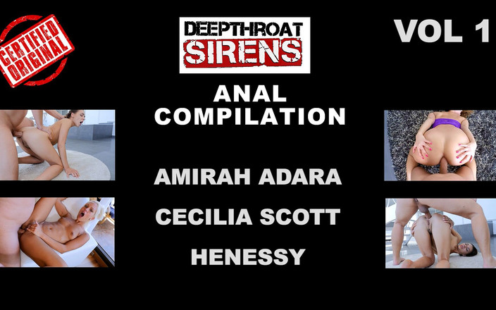 Top Web Models: Deepthroat sirens compilación 3 escenas completas anal, garganta profunda tragar - volumen 1...