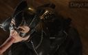 Darya Jane: Hungrige catwoman lutscht sperma in meinem mund, blowjob in sexy...