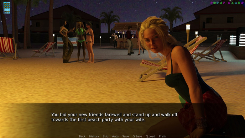 Porny Games: Paradise City autorstwa Twisted Arch - gangbang na plaży z nieznajomymi,...