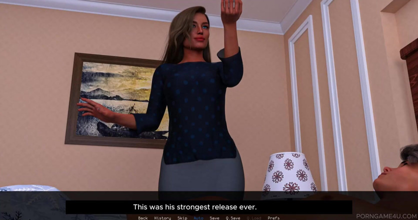 PORN GAME 4U: Landlady's Morning Roleplay: Intense Handjob and Complete Drain - Measuring My...