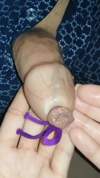 31 Minutes with a Tied Foreskin! Then Lots of Precum and a Gorgeous Cumshot