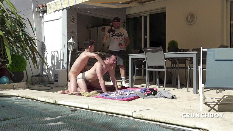 Hot guys from France: Dekat luar dengan Jimy Dikongkek Oleh Twink 18 Yo