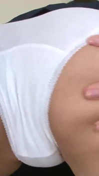Girls' White Cotton Panties JOI Finally, Pussy and Anal Wiggle!