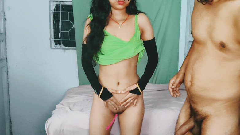 Saraswati: Stap Stepbrother Super Hot Desi Chainese Girl Sucking and Fucking...