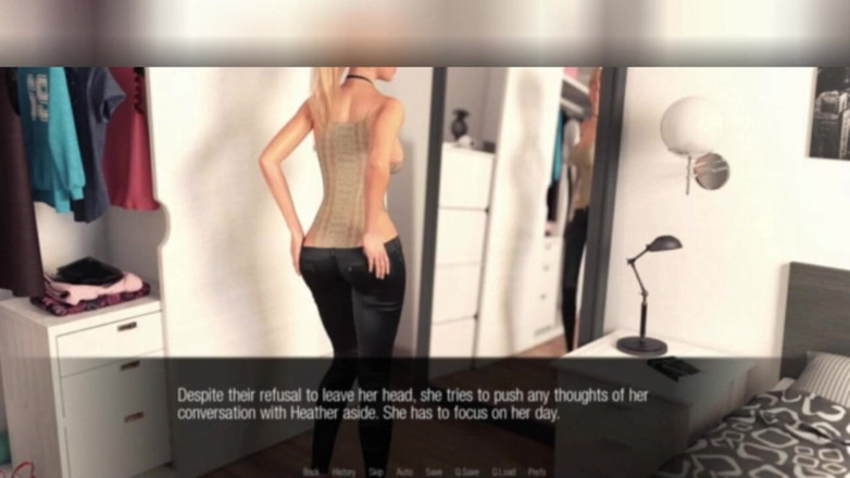 3DXXXTEEN2 Cartoon: Jessica's first sapphic experience. 3D porn cartoon sex