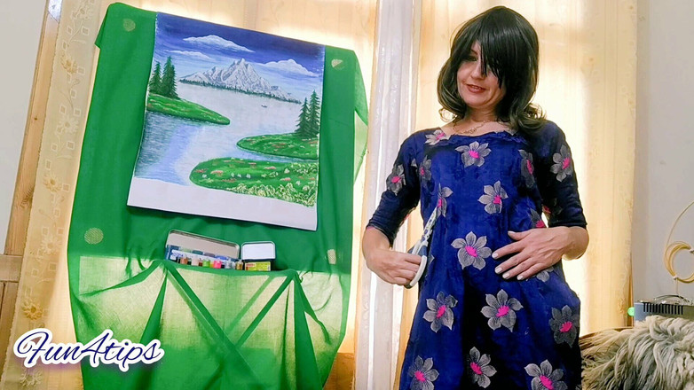 Bolly Karma: Skinny Bitch Tearing Her Clothes