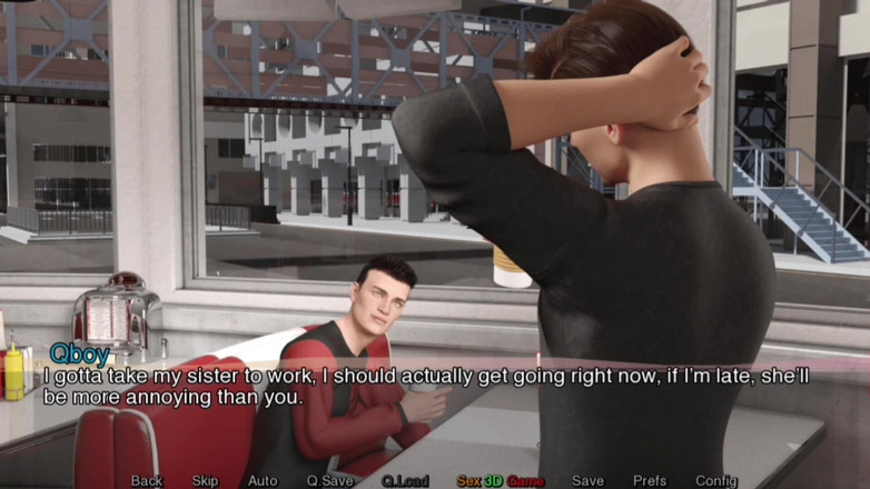 Q Boy: Adik tiri besar panas - keseronokan bersalah - Ep01