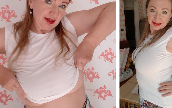 MariaOld: 最もホットな巨大なおっぱいバウンスによってマリア古い熟女