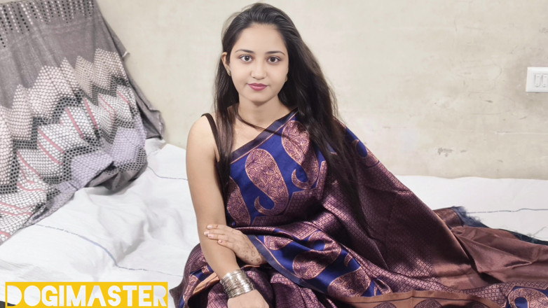 Dogimaster: Desi Indian Bhabhi Meeting in Hotel Full Entertainment in Saree