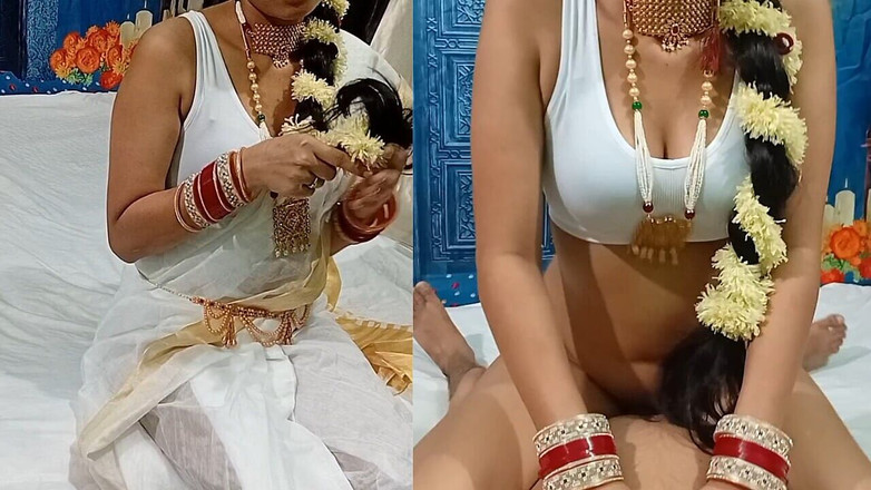 Vamika: Une bhabhi tamoule se fait baiser la chatte dans un...