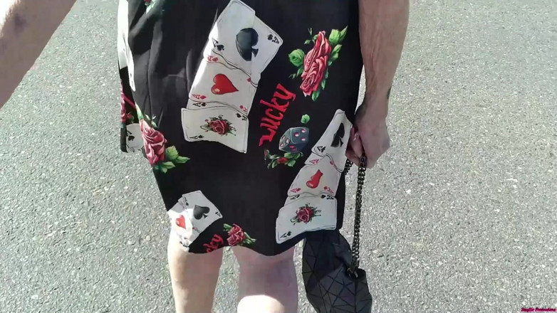 Sexy Sandra N Sir Christopher: Travel Anal Tease (california to Las Vegas)