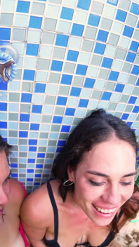 Tropical Wet Threesome with Kinky Mary