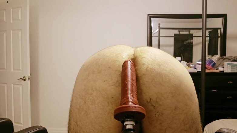 LilAndyWoodDoAnything: Orgasme mendengus di mesin seks