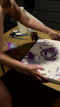 I paint Naked