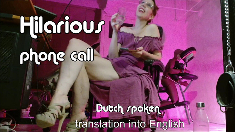 MistressOnline: 노예에게 전화 굴욕을 당한 여주인