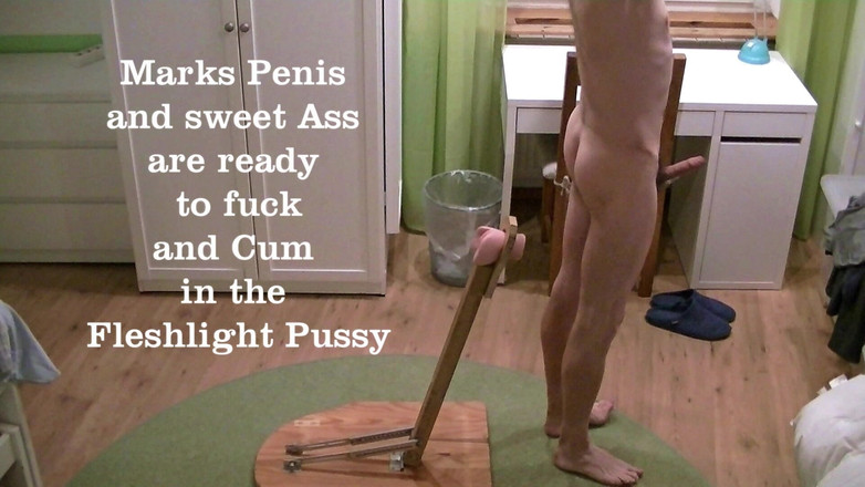 Mark Hannes: Fleshlight Stand Fuck Masturbation