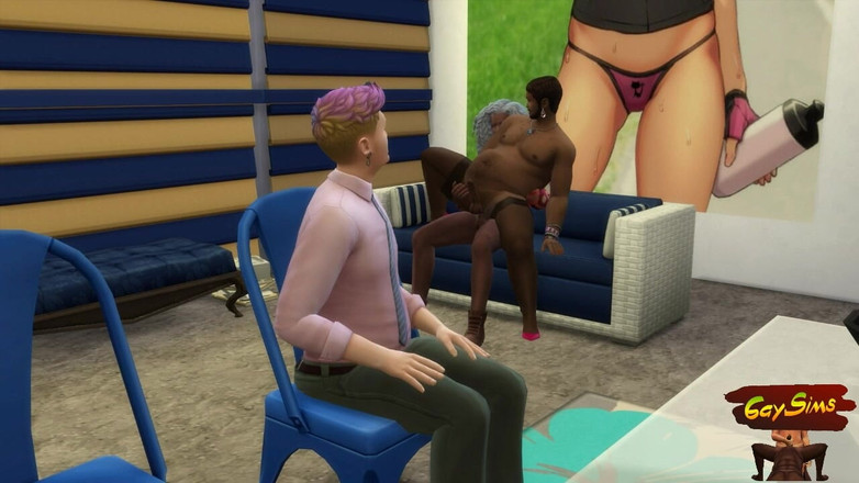 Dirty gay Sims: 首先是一个继子，但现在是一个娘娘腔