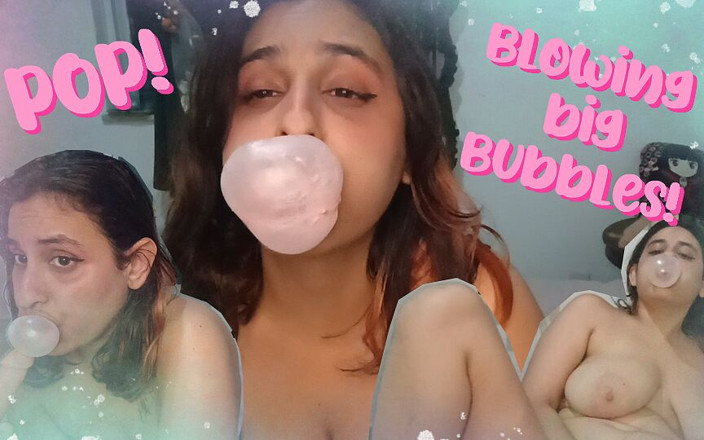 Ms Candy Bunny: Bubblegum - Solo Bubble Kink Masturbation