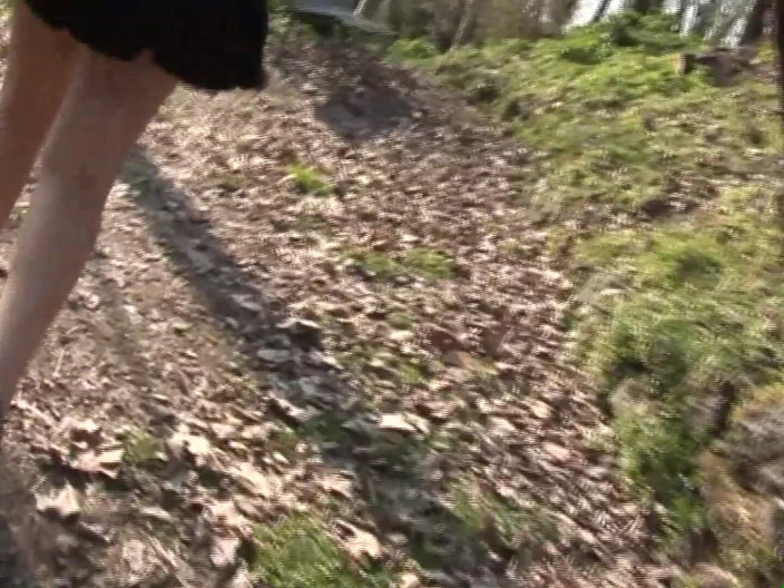 Xtime Network: Masturbating big cock sucking in the park