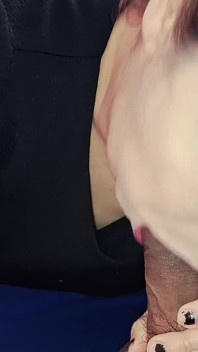 Good Wife Behaves Well by Sucking and Swallowing Semen