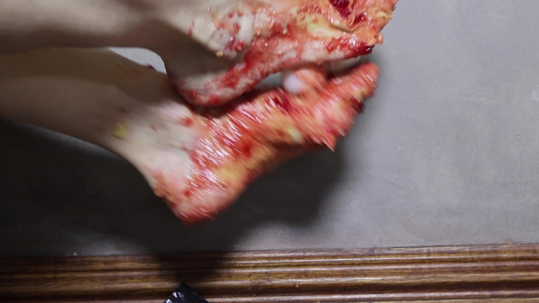 Gianna: ピーナッツバター、ゼリー、足フェチのファンタジー