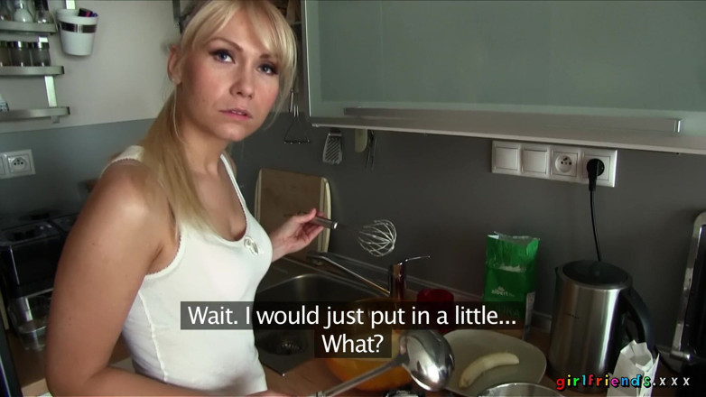 Girlfriends XXX: Girlfriends XXX - Lesbian Couple Take a Break From Cooking to...