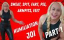 Michellexm: Sweat, pee, armpits, feet, farts, humiliation JOI (part 1)