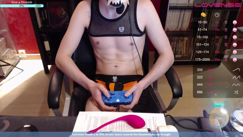 Snauwflake: Snauwflake is having fun on chaturbate - Part 7