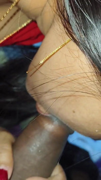 Desi Indian Girl Give Him Great Blowjob and Doggy Style Sex and Eat All Cum in Mouth