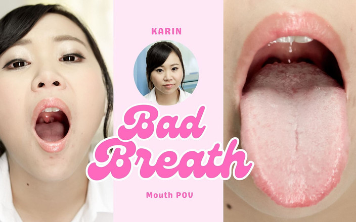 Japan Fetish Fusion: Experience the Intensity: Karin's Irresistible Bad Breath up Close