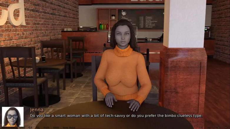 Dirty GamesXxX: Where the Heart Is - Having a Coffee with a Cute...