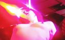 Mistress Kira: Las Vegas stripper topless stage set