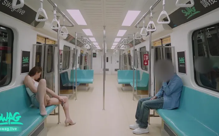 SWAG.live: Subway Stranger Turned Me Into a Slut