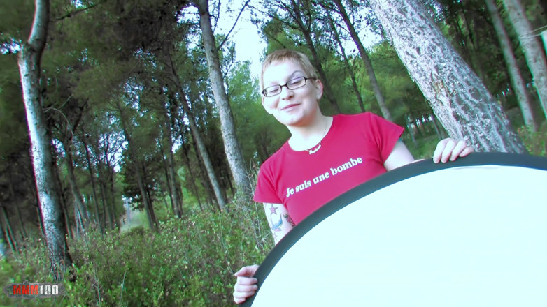 MMM100: Hässliche schlampe gefickt und im wald sodomisiert!