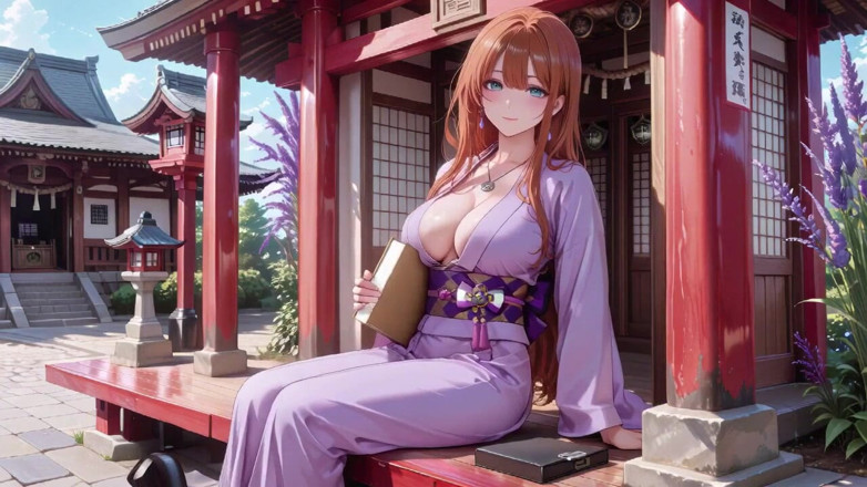 Tay Swift X: Zrzaká bohyně Kimono! Klečí pod svatou bránou Torii, upravuje své...