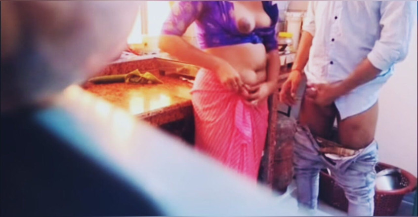 Teensex: Kitchen Surprise for Hot Bhabi.