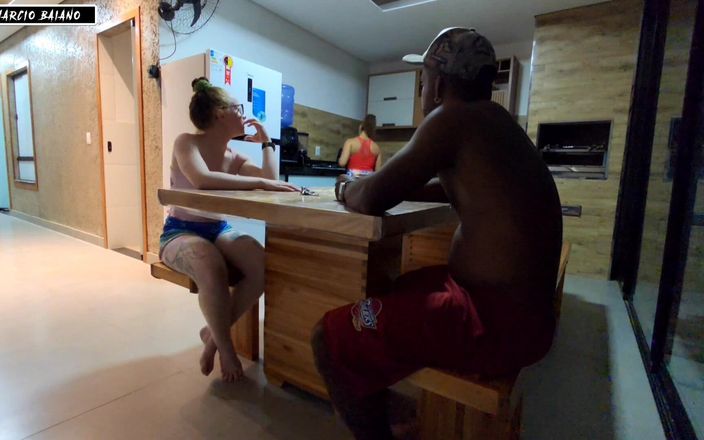MARCIO BAIANO: Mädchen hat sex mit ihrem stiefvater, während ihre stiefmutter hausarbeit...