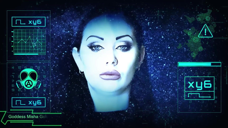 Goddess Misha Goldy: Virus reprogramming you into an addicted cock milking junky!