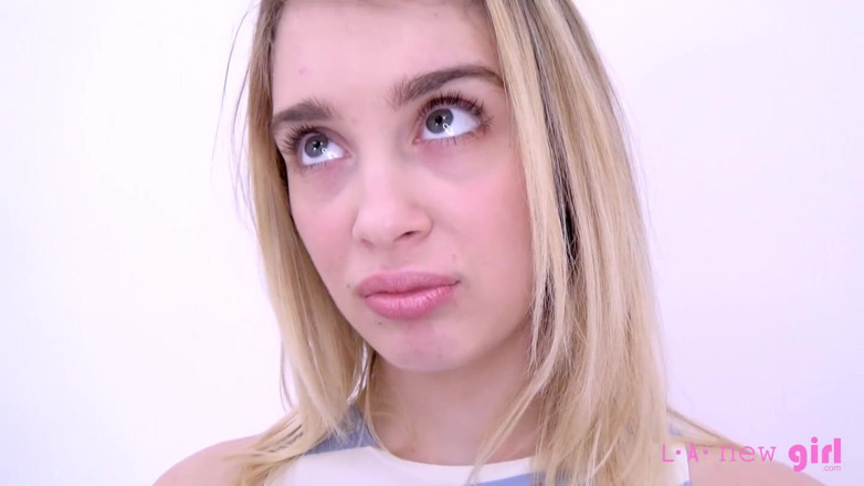 L.A. New Girl: Teen walks out of photoshoot pissed off - Returns to swallow...