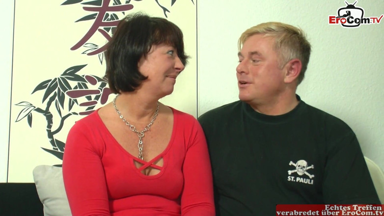 EroCom: Natural mature milf shared by her husband in a threesome...